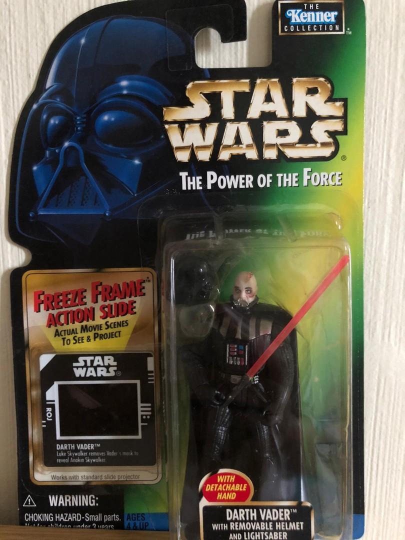 darth vader figure with removable helmet