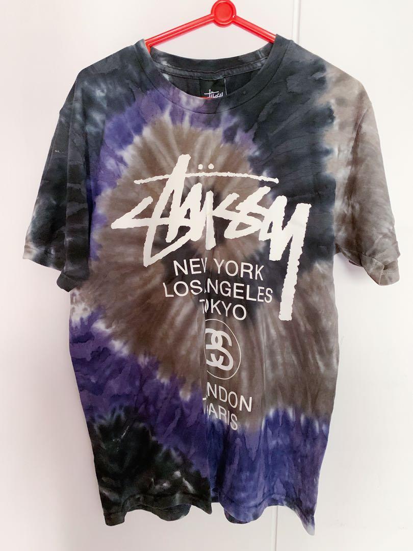 Stussy journal boyfriend t-shirt tie-dye