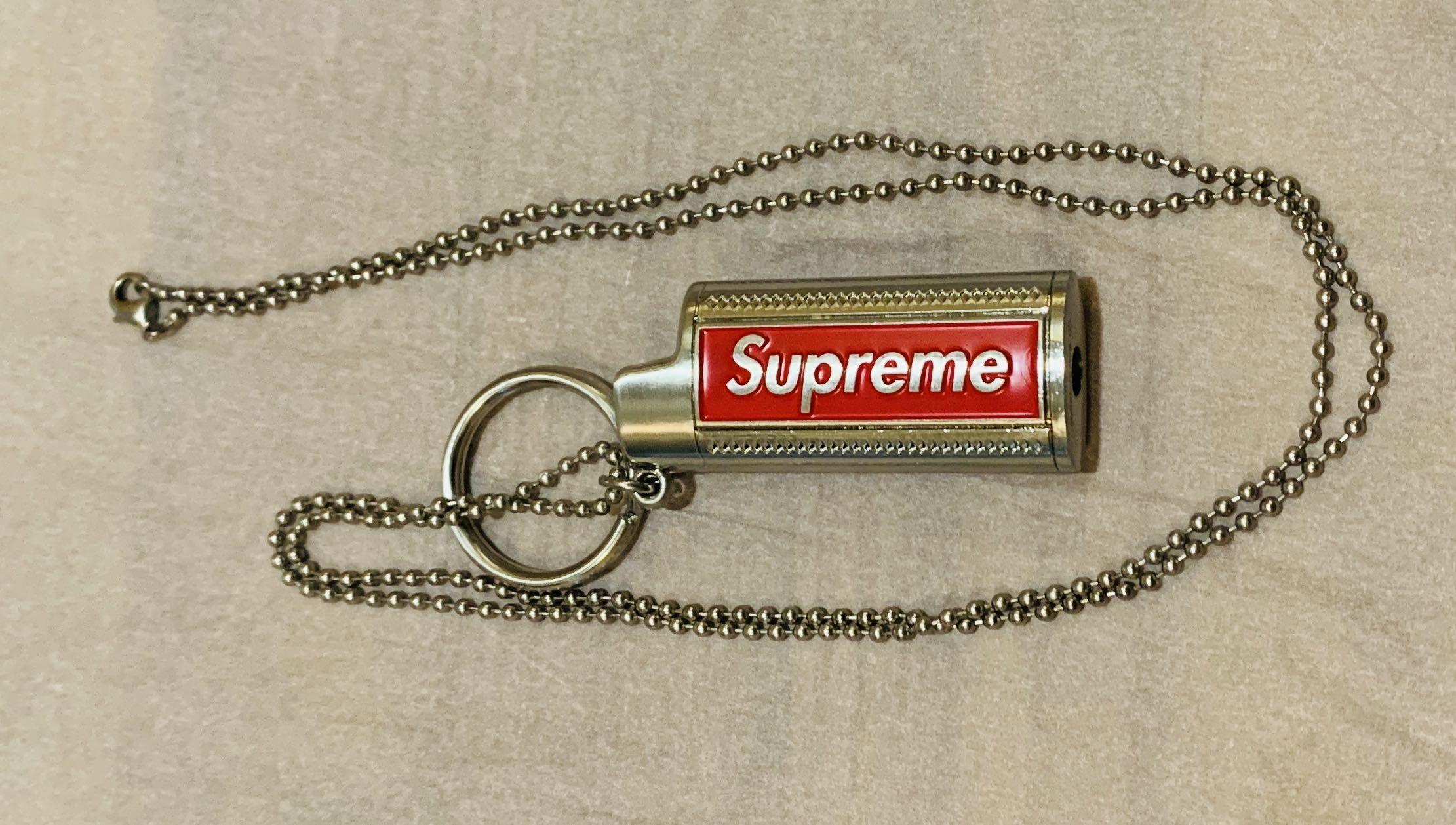 Supreme Metal Lighter Holster Silver, Men's Fashion, Watches