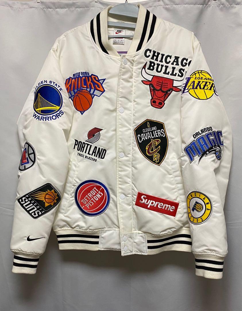 Supreme Nike/NBA Teams Warm Up Jacket, 男裝, 外套及戶外衣服- Carousell