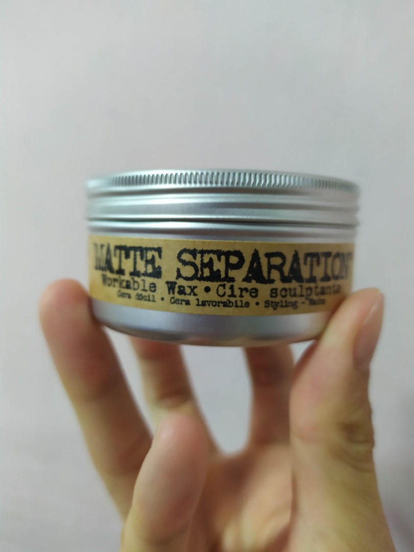 Tigi Bed Head Matte Separation Workable Wax 85g Health Beauty Men S Grooming On Carousell