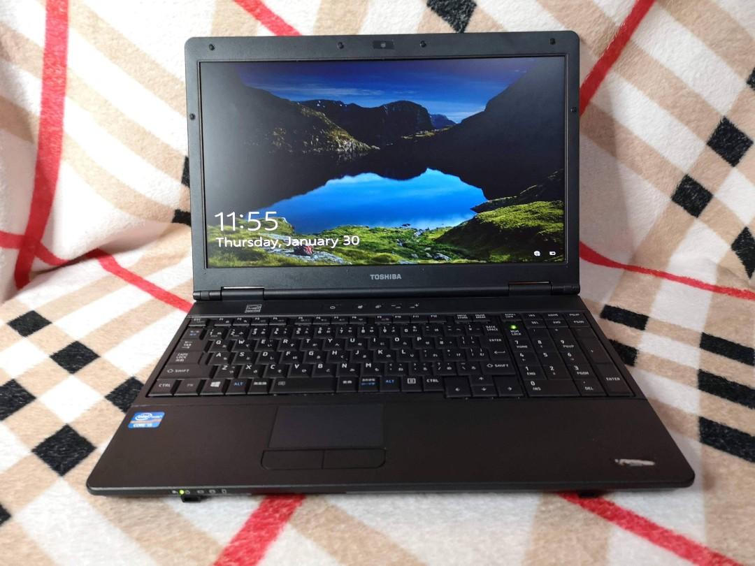 Toshiba Dynabook B552H Corei5 3rdGen 240gb ssd 4gb Laptop 
