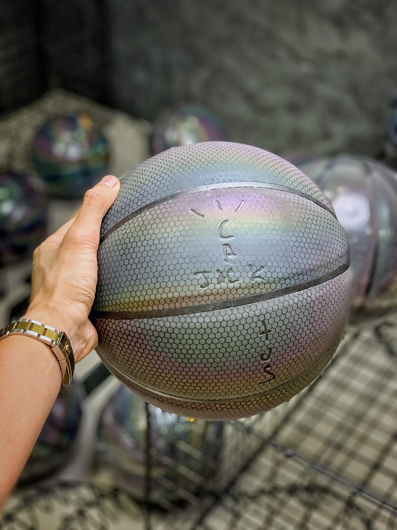 Travis Scott X Nike Astroworld Sample Basketball - Silver 3M