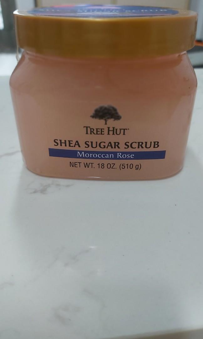 hut body scrub