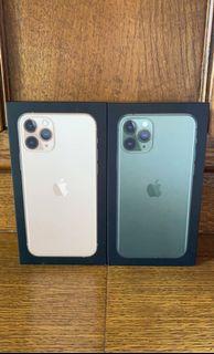 Two IPhone 11 Pro Box’s