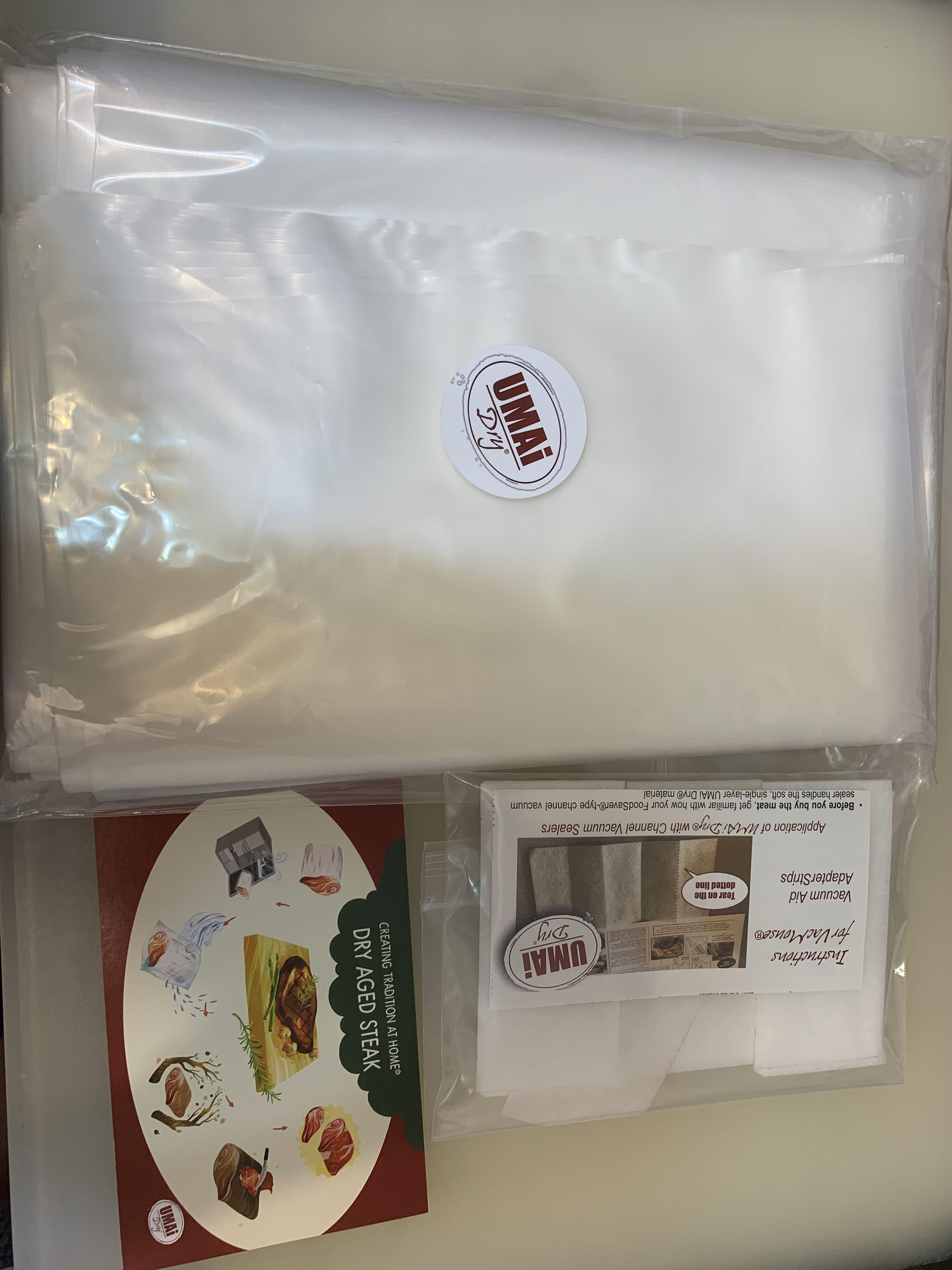 Umai dry age bag乾式熟成袋（供自製乾式熟成牛扒用）, 傢俬＆家居, 廚具和餐具, 食物整理及儲存 Carousell