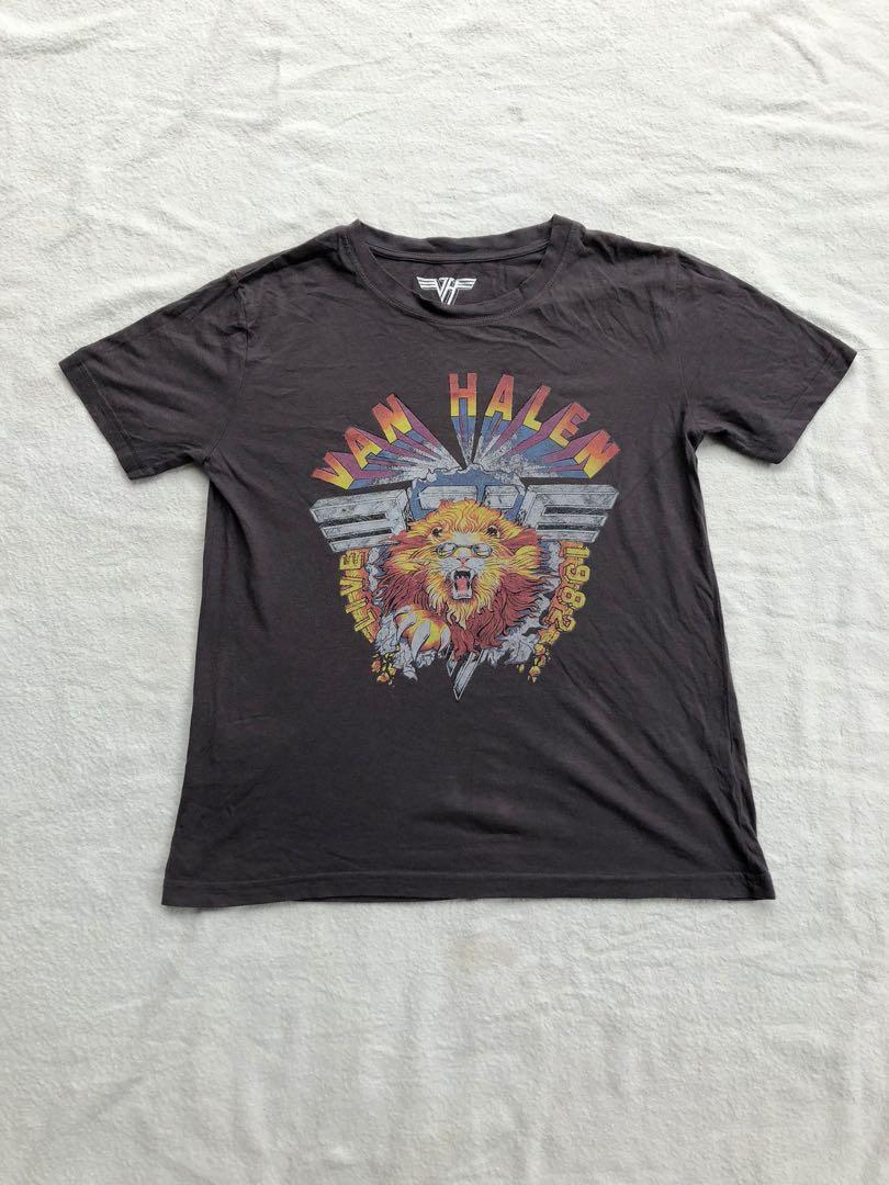 Van Halen "Live 1982" Burnout Girls t-shirt by Chaser Brand 80's Heavy Metal Tee