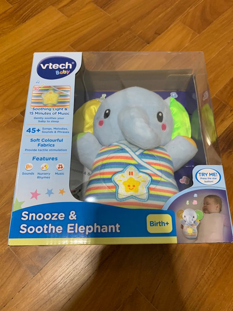 Vtech soothe best sale and snooze elephant