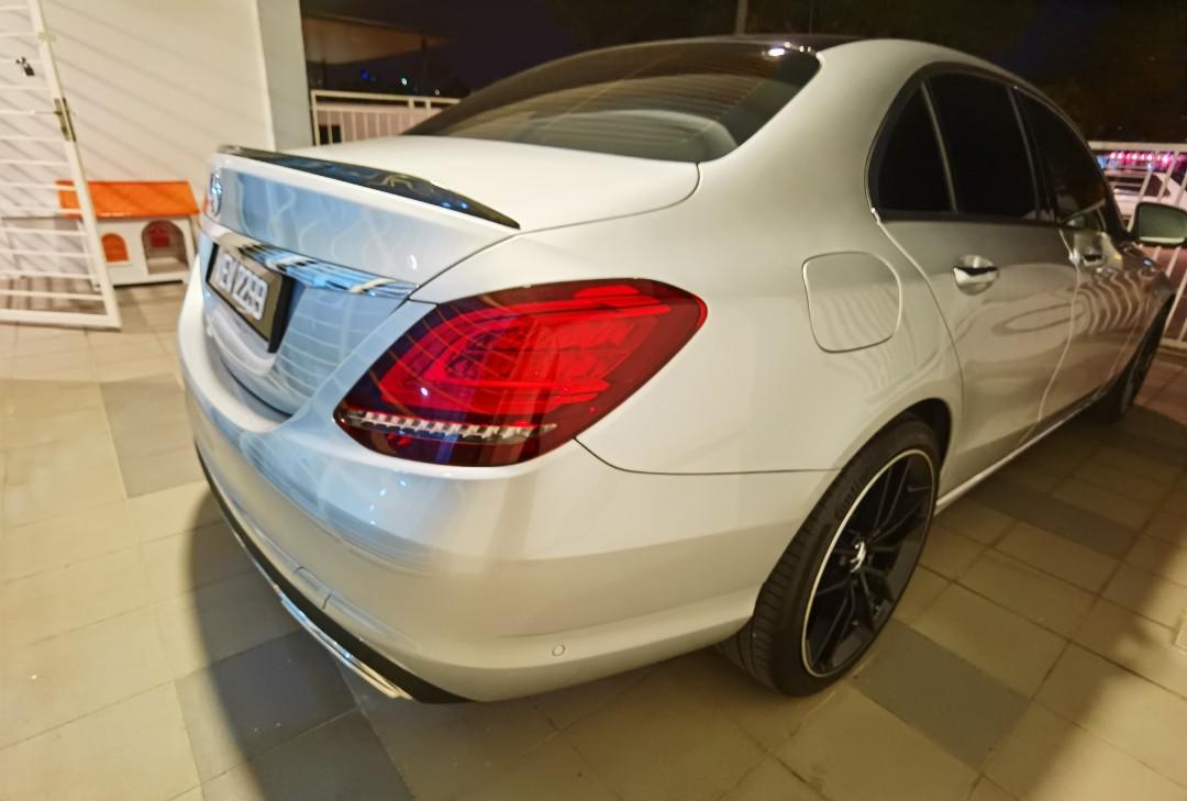 C43 top amg spoiler