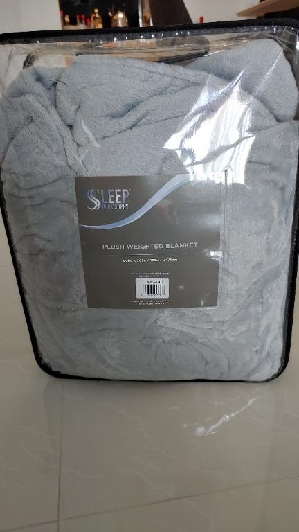 Weighted Blanket Sleep Philosophy 9kg Furniture Home Living Furniture Bed Frames Mattresses on Carousell