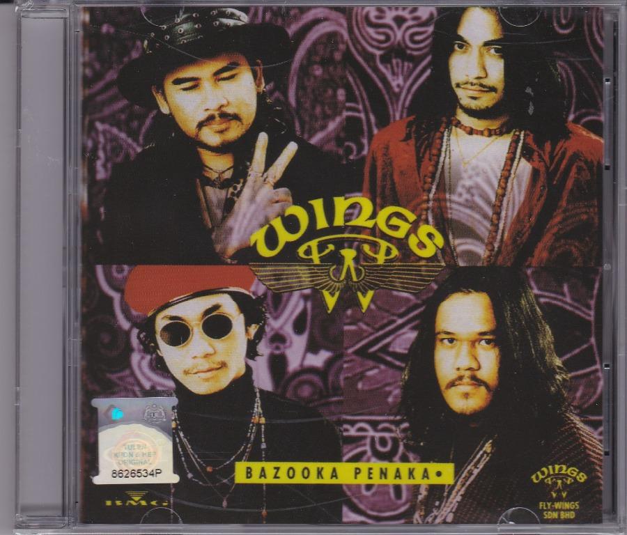 Wings Bazooka Penaka Cd Lagu Rock Melayu Original New And Sealed Beli 3 Free Pos Music Media Cd S Dvd S Other Media On Carousell