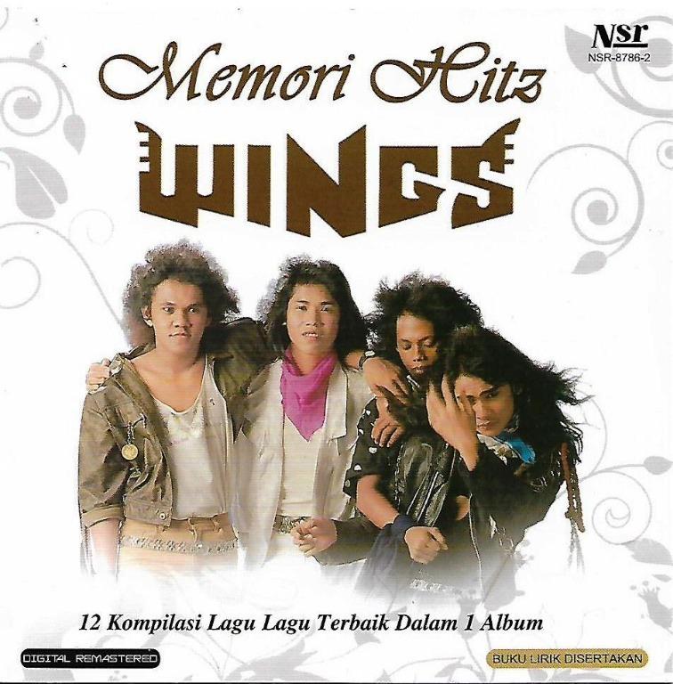Wings Memori Hits Digitally Remastered Cd Lagu Rock Melayu Original New And Sealed Beli 3 Free Pos Music Media Cd S Dvd S Other Media On Carousell