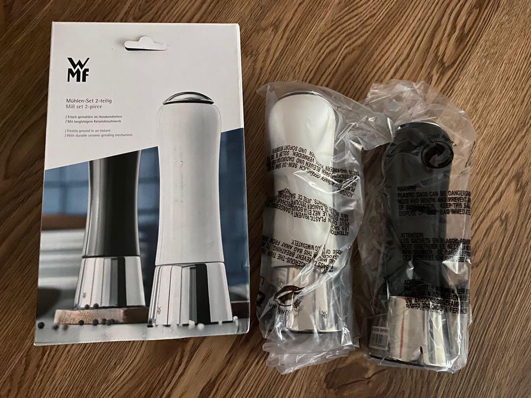 WMF Salt & Pepper Mill Set 2piece, Furniture & Home Living