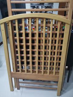 Wooden Baby Cot