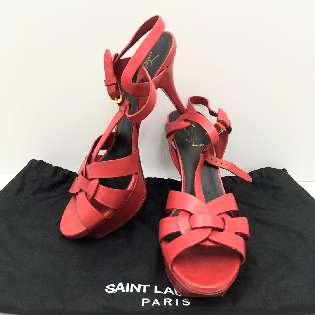 ysl red heels