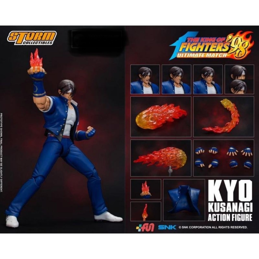 全新storm Collectibles草薙京 玩具 遊戲類 玩具 Carousell