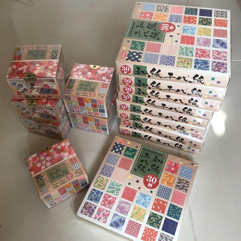 摺紙和紙千代紙手工紙origami Washi Chiyogami 手作 自家設計 其他 Carousell