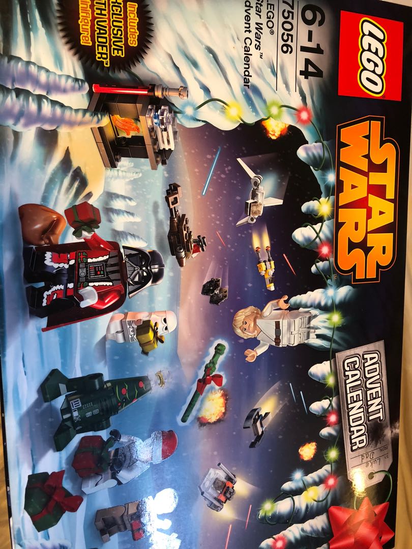 全新 Lego Star Wars 75056 advent Calendar, 玩具 & 遊戲類, 玩具 Carousell