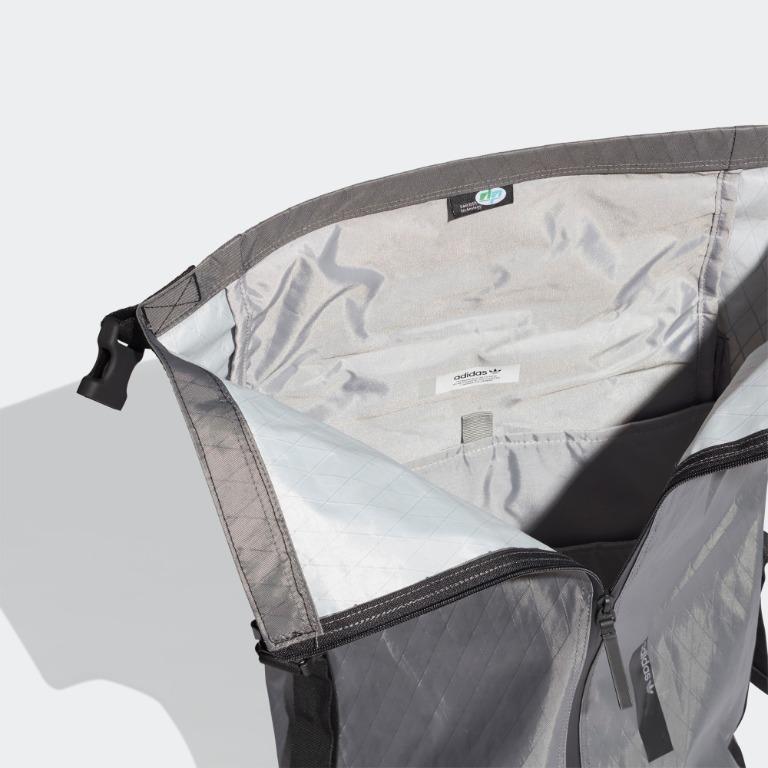 adidas Originals Future RollTop Backpack (Grey), Men's Fashion, Bags