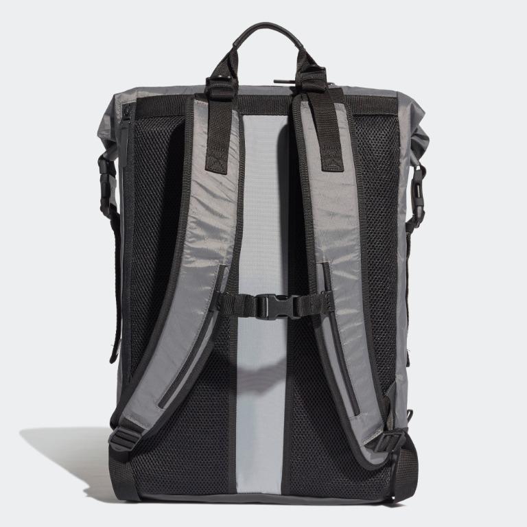 adidas Originals Future RollTop Backpack (Grey), Men's Fashion, Bags, Backpacks on Carousell