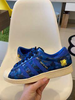 adidas superstar 80s undftd bape blue camo