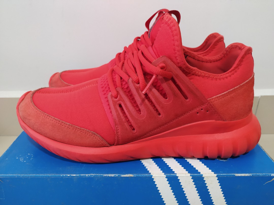 red tubular radial adidas