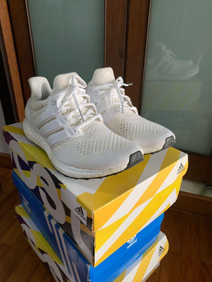 adidas UltraBoost 1.0 Low Triple White for Sale, Authenticity Guaranteed