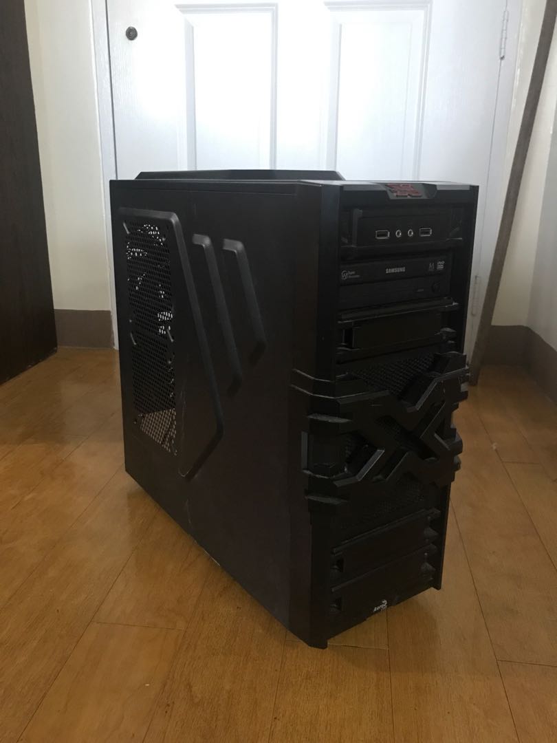 Aerocool Strike X One Black Mid Tower Case with DVD Drive, Computers