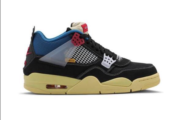 Air Jordan 4 Union LA Off Noir US12.5