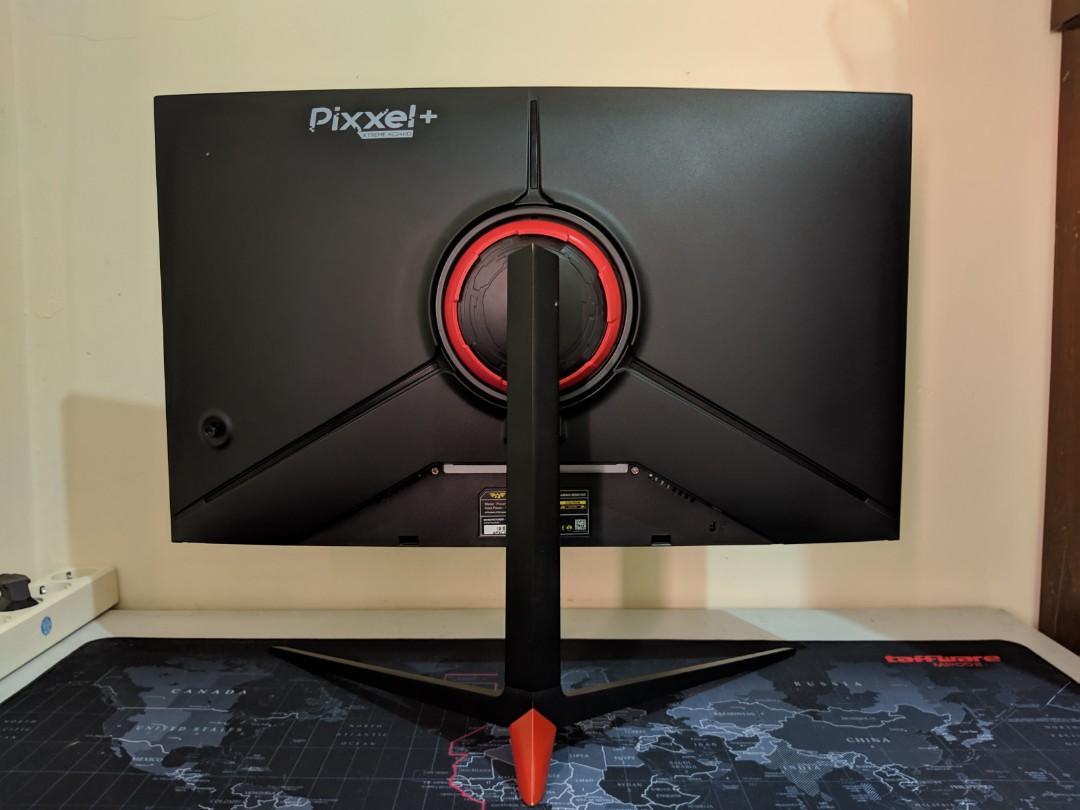 ARMAGGEDDON Pixxel+ Curved XC24HD 24 Inch Gaming Monitor LED 144 Hz