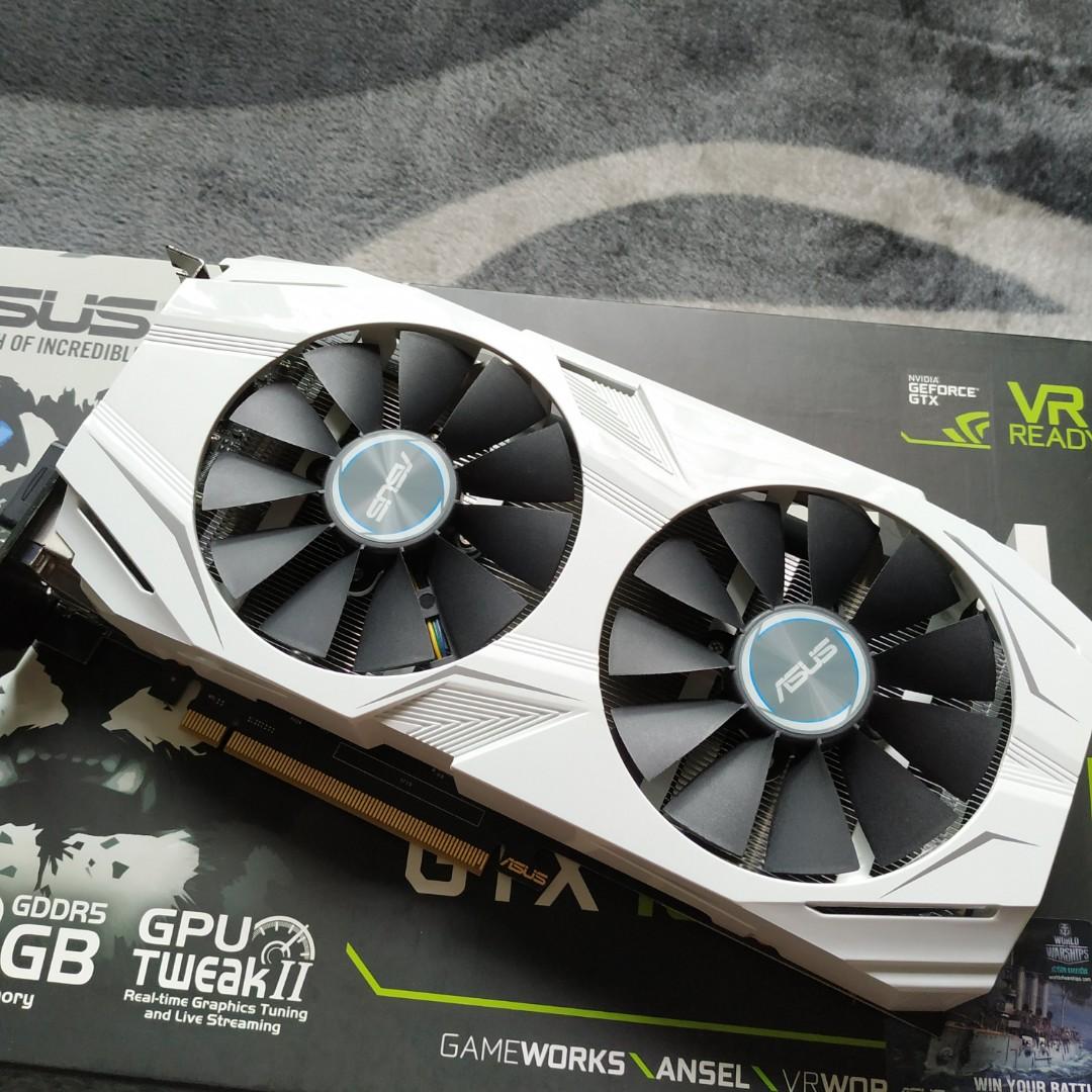 ASUS Dual GeForce GTX 1070 OC 8GB Graphics Card DUAL-GTX1070-O8G ...
