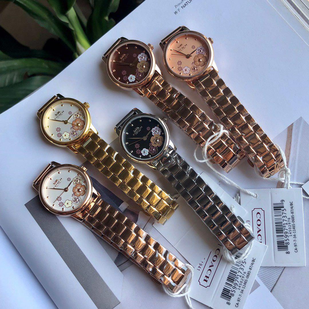 Authentic Coach Women s Watch Silver Gold Women s Fashion