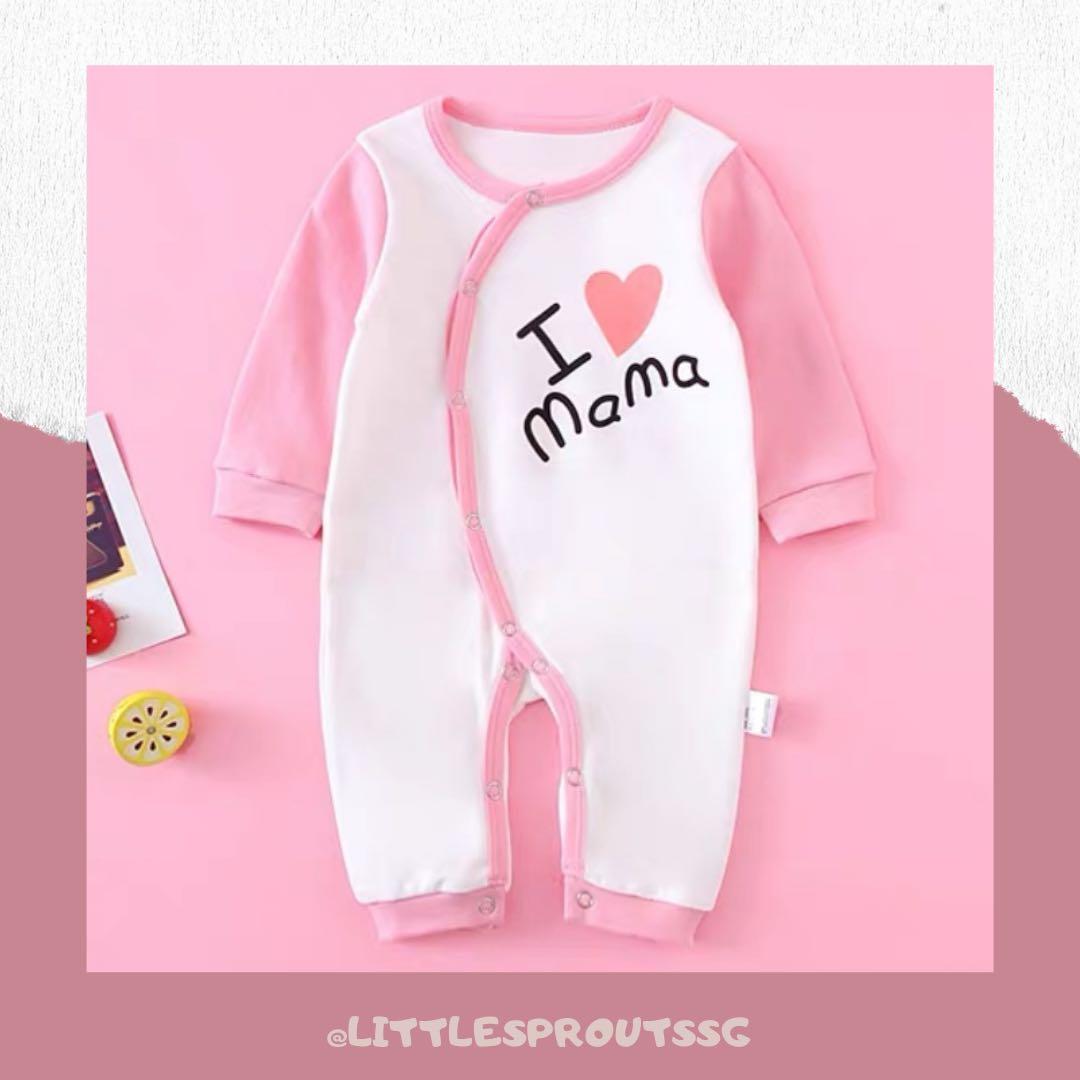 baby girl long sleeve romper