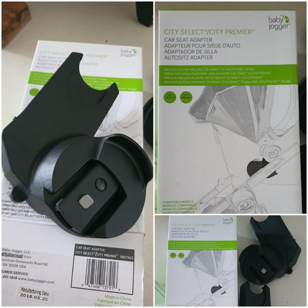 Baby jogger city on sale premier car seat adapter