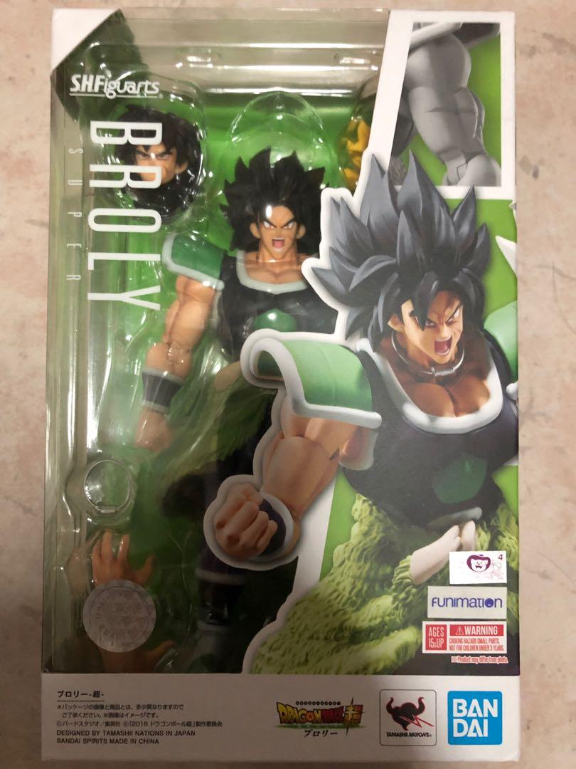 Bandai Sh Figuarts Dragonball Broly Toys Games Bricks Figurines On Carousell