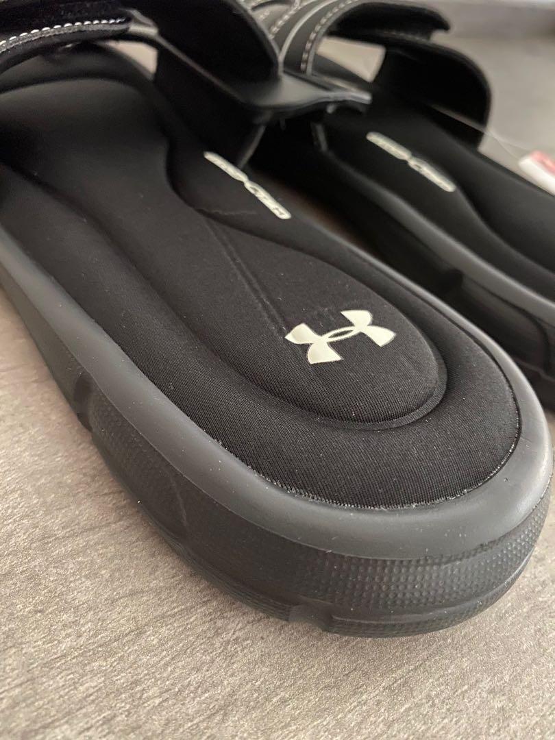BNWT UNDER ARMOUR Women s Ignite VIII Adjustable Foam Slides