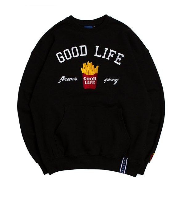 10th good life sweatshirt online oatmeal