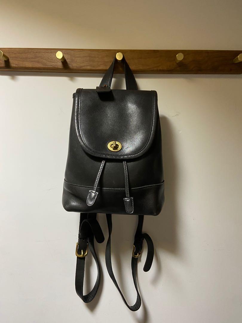 Vintage coach mini backpack top