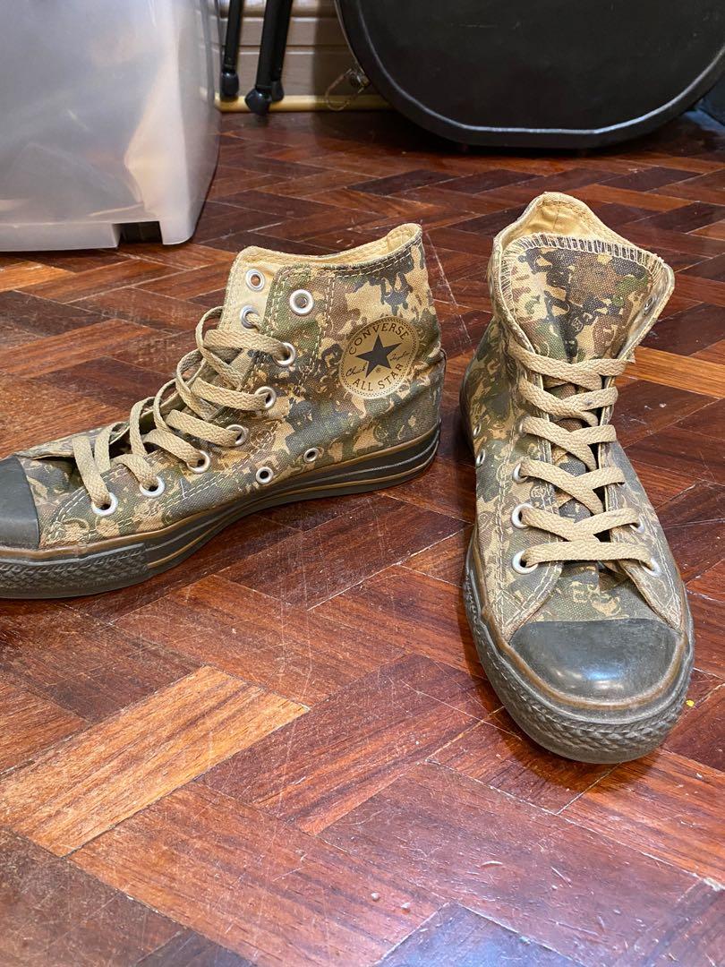 army fatigue converse sneakers