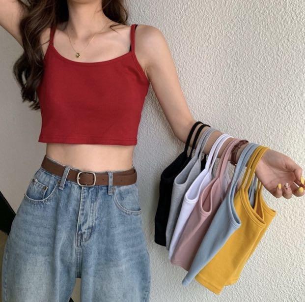 Crop Top Girls Women S Fashion Tops Other Tops On Carousell