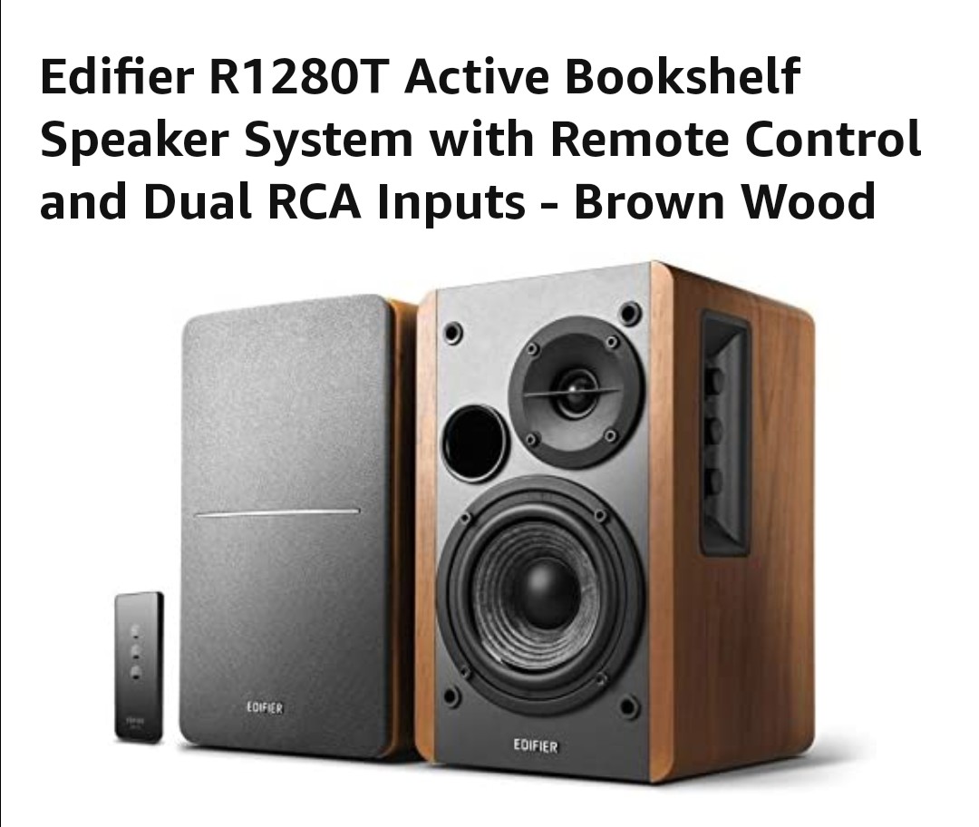 Edifier R1280t Sound System Edifier R1280T, Audio, Soundbars, Speakers & Amplifiers on Carousell