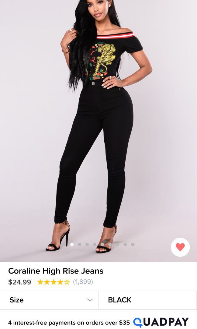 size 14 in fashion nova jeans