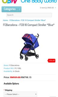 fcb 10 compact stroller