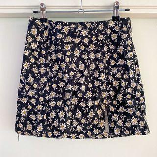 Floral Mini Skirt