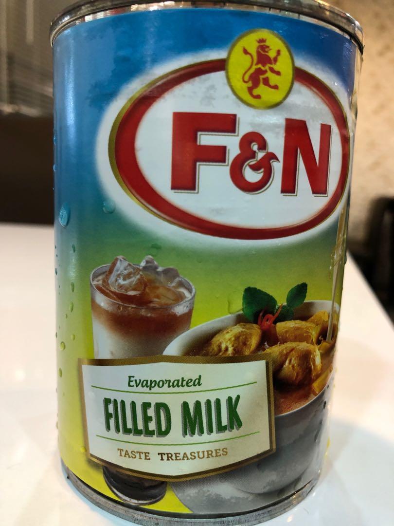 Clearing Cheap F N Evaporated Filled Milk 400g Food Drinks Beverages On Carousell