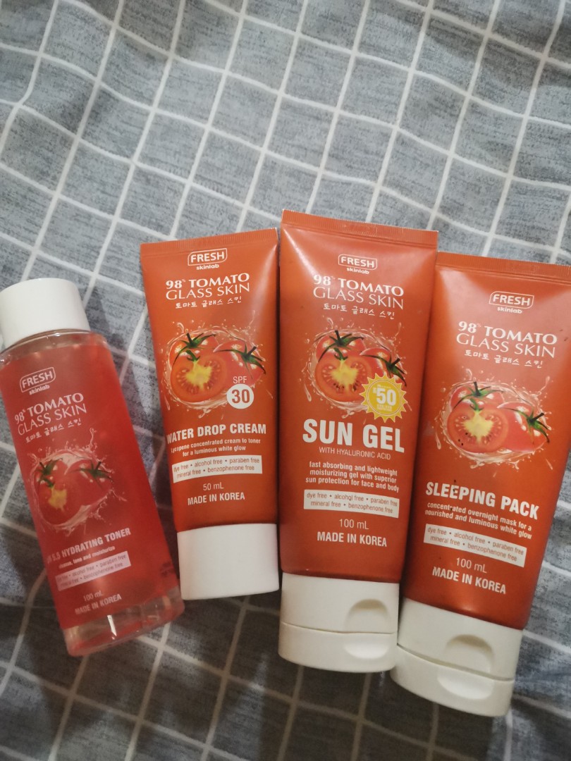 tomato fresh skin care set