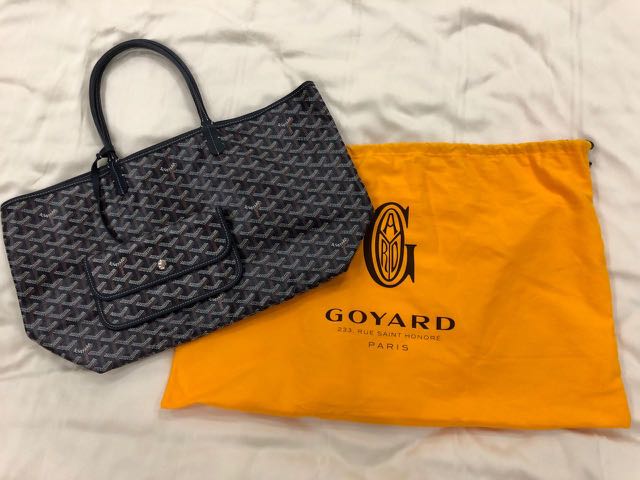 Goyard - Saint Louis PM Bag - Navy – Shop It