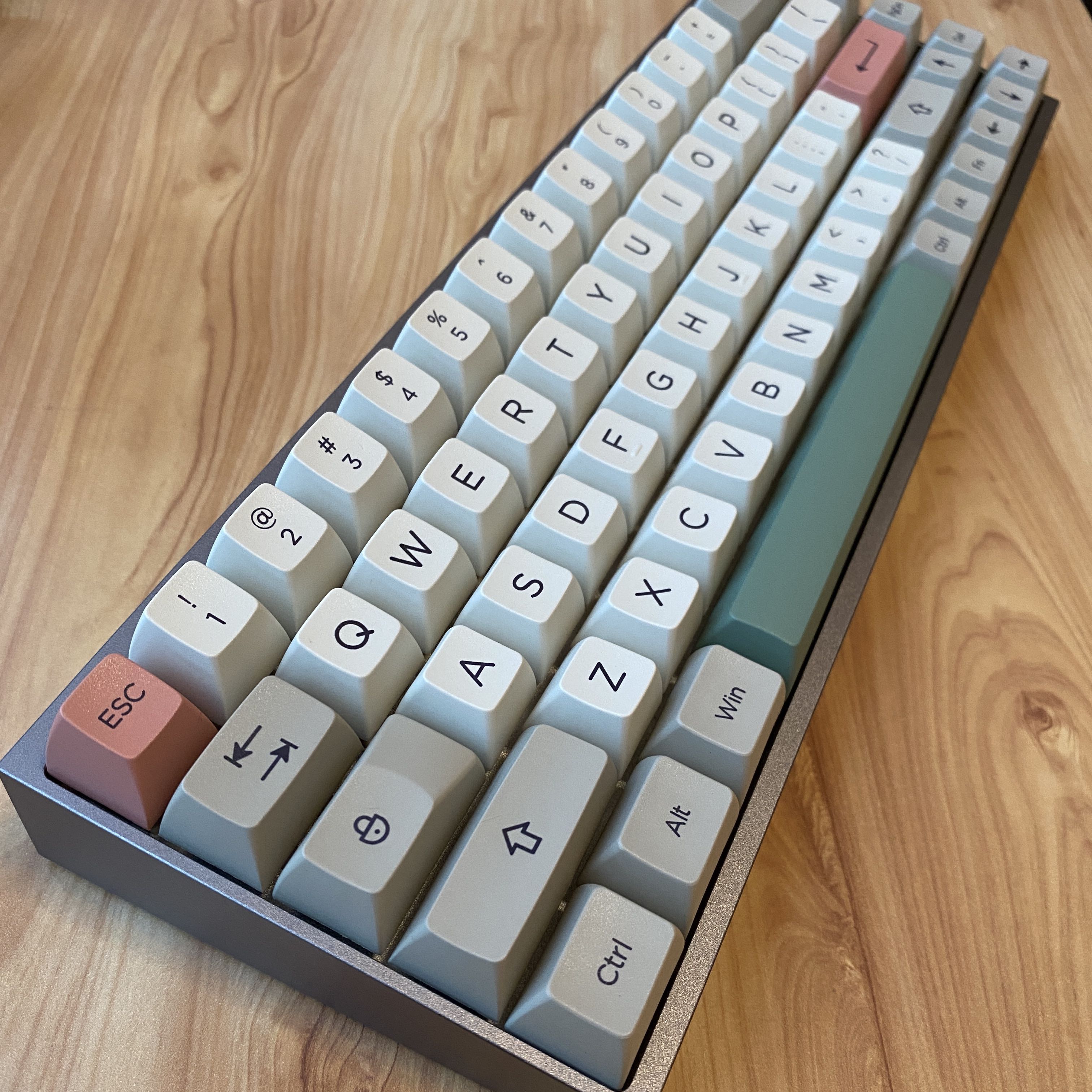 Gray Tofu65 With Lubed Novelkeys Cream Switches Computers And Tech Parts And Accessories Computer 