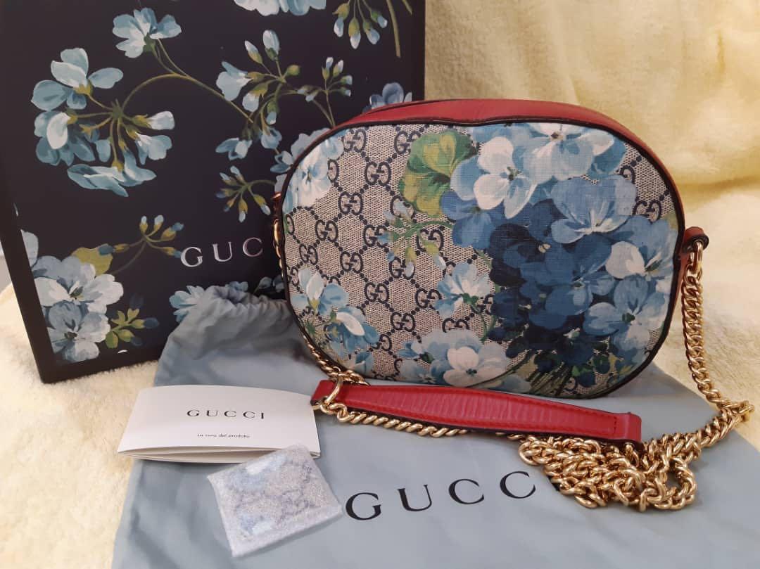Gucci GG Blooms sling bag Luxury Bags Wallets on Carousell