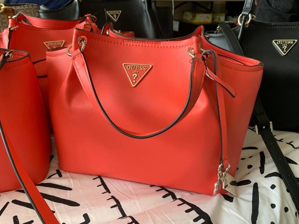 guess red bag